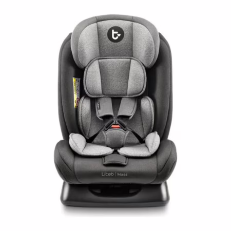 Cadeira Litet Mass 0-36 Kg Preta e Cinza - BB458