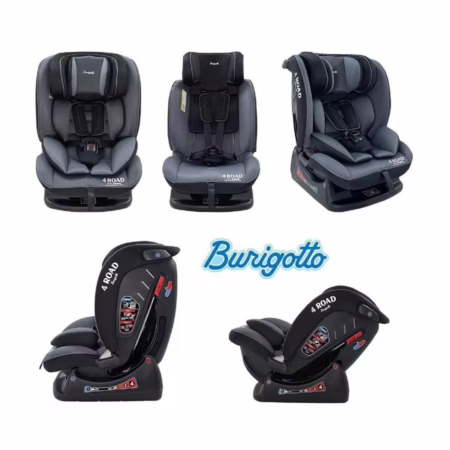 Cadeira Para Carro Ajustável 4 Road Burigotto 0-36kg Preto