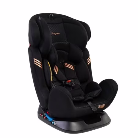 🛍️Cadeirinha Cosco Kids, Progress, 0 a 36kg, Preto Bronze