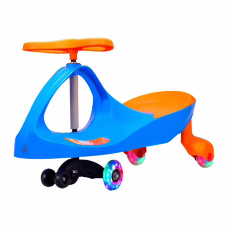 Carrinho Rolimã Zig Zag Car Roda Led até 50kg - Castela