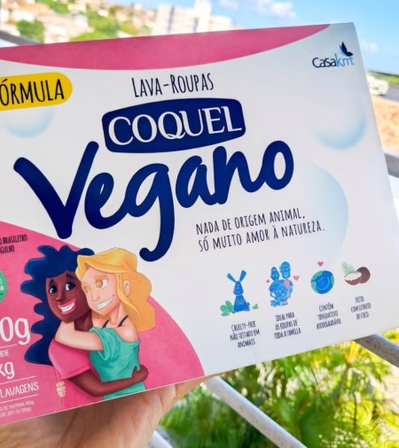 Casa Km Lava Roupas Em Pó Coquel Vegano 800Gr Casa Km