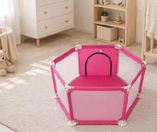 Cercadinho Infantil Hexagonal Desmontável ELORIA