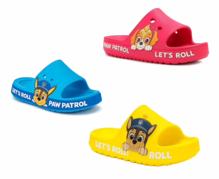 Chinelo Slide Patrulha Canina (Tam. 26, 28, 30 e 32)