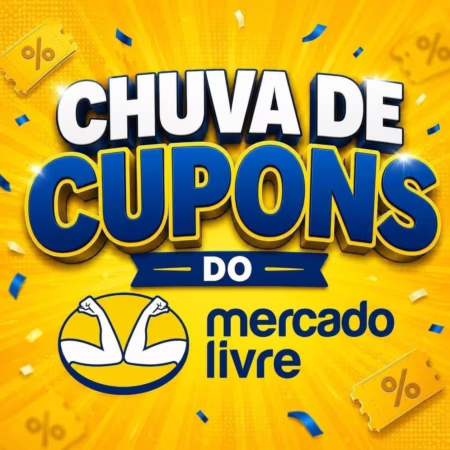 🟡🔥 CHUVA DE CUPONS MERCADO LIVRE! 🚨