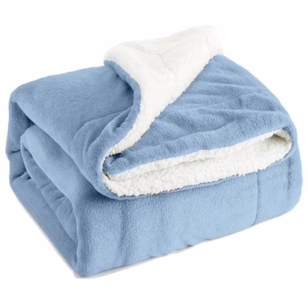 🛍 Cobertor Dupla Face Bebê Sherpa