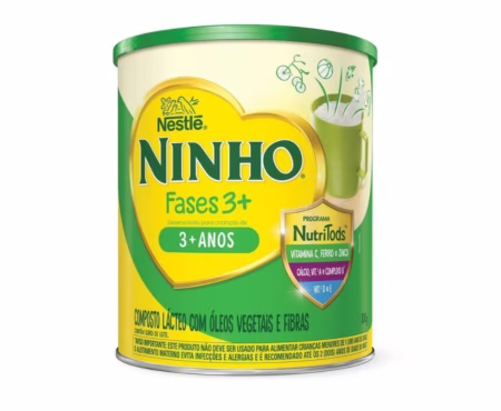 Composto Lácteo Ninho Fases 3+ com 800g