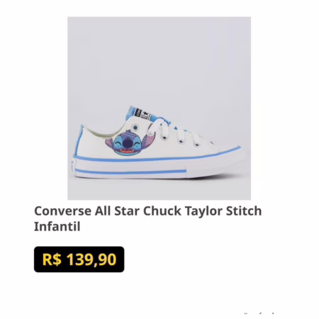 Converse All Star Chuck Taylor Stitch Infantil