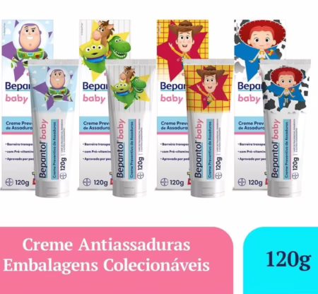 Creme Preventivo Para Assaduras Bepantol Baby Toy Story Personagens Sortidos 120g