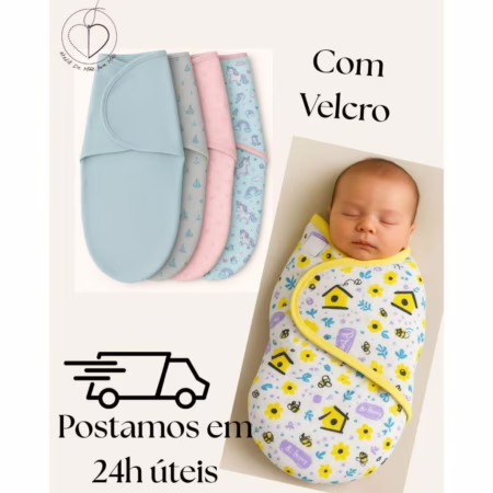 🛍️ Cueiro Charutinho 100% Algodão