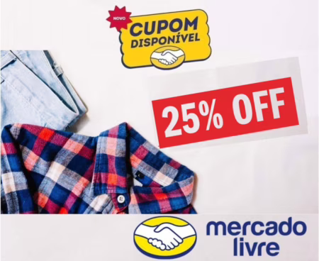 Cupom em Moda no Mercado Livre ❗️