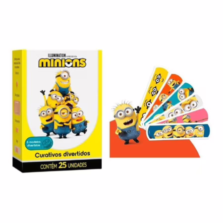 Curativo Cremer Minions 25 Unidades