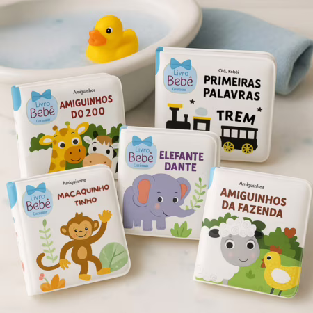 DIVERSÃO GARANTIDA NA HORA DO BANHO