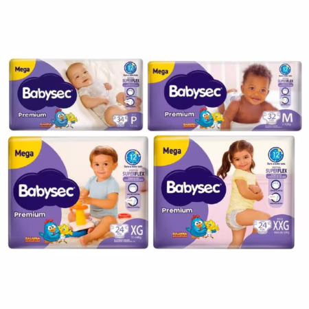 Fralda Babysec Galinha Pintadinha Premium