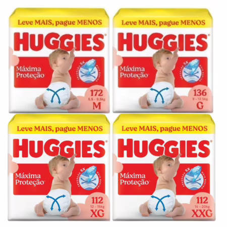 Fralda Huggies Supreme Care • A