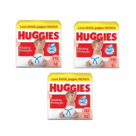 Fralda Huggies Supreme Care • D