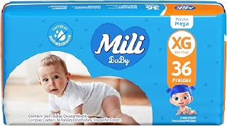 Fralda Mili Baby Mega XG com 36