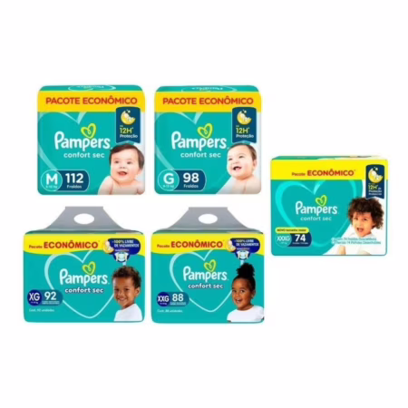 Fralda Pampers Confort Sec • C