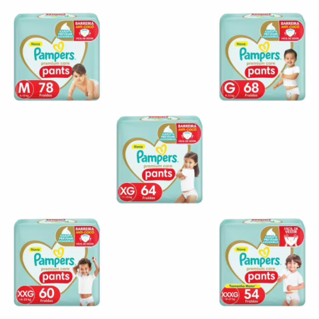 Fralda Pampers Pants Premium Care