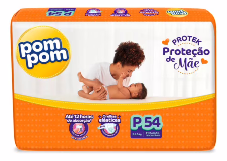 Fralda Pom Pom Derma Protek P ao XXG