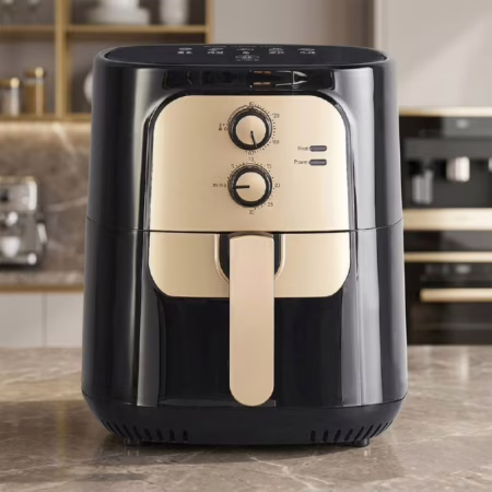 Fritadeira Elétrica Sem Óleo Air Fryer 5.5L Gaabor Jumbo Family 1400w 127V ou 220V Vintage