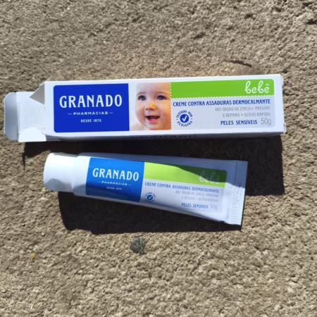 Granado Creme Assaduras Dermocalmante Bebê, Peles Sensíveis, 50g