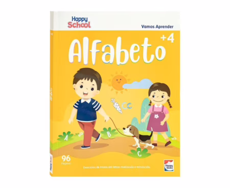 Happy School Cartilha de Alfabetização: Alfabeto