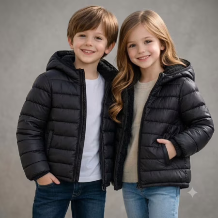🧥❄️ JAQUETA PUFFER INFANTIL POR R$ 75! 😱