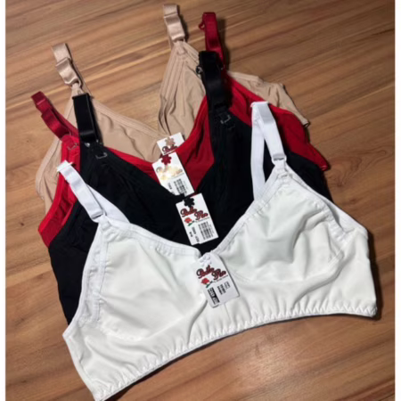 Kit 2 Sutiãs Amamentação Básico Forma Grande
