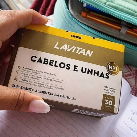 🚨🚨🚨 Lavitan Cabelos e Unhas 30 Comprimidos