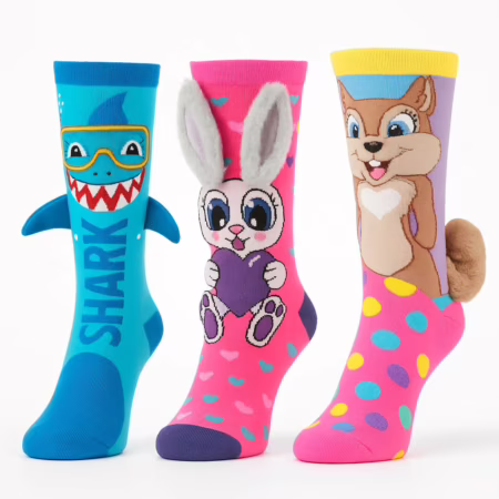 Meias 3D Crazy Socks – Diversão e Conforto em Cada Passo!