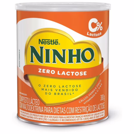 Ninho Nestle Forti  Zero Lactose 380G • A