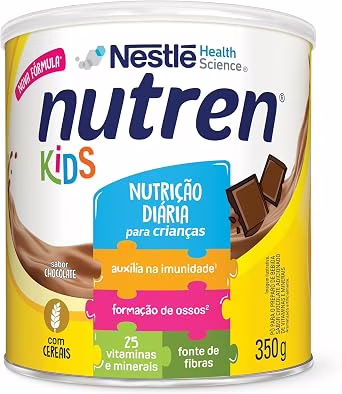 Nutren Suplemento Alimentar Kids Chocolate 350G.