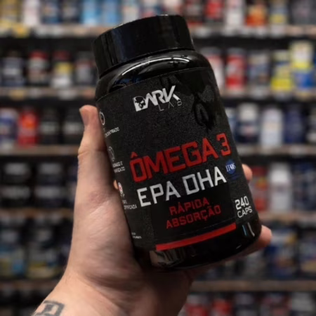 💪🔥 ÔMEGA 3 DARK LAB 240 CÁPSULAS POR R$ 79! PREÇÃO + CUPOM! 😱