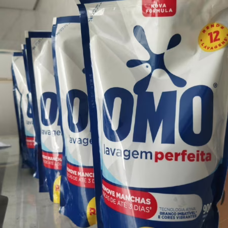 OMO Sabão Líquido Refil Omo Lavagem Perfeita Refil 900Ml