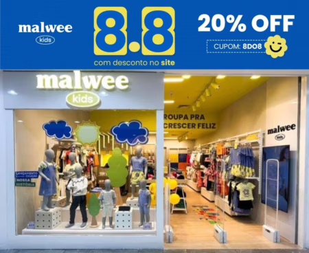 Peças com até 60% off + 20% off extra do cupom