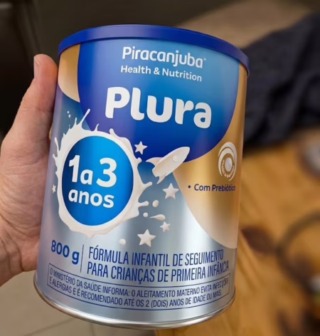 Piracanjuba Fórmula Infantil Plura de 1 a 3 anos 800g