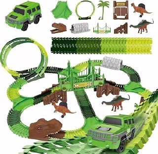 Pista Dinossauro com Looping Radical 92 Peças