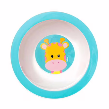 Pratinho Bowl Animal Fun Girafa, Buba, Colorido