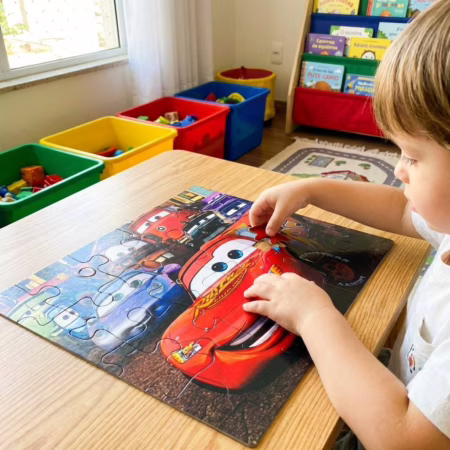 Quebra Cabeça Infantil Mdf Com 24 Peças