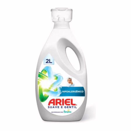 Sabão Líquido Ariel Suave e Gentil 2L
