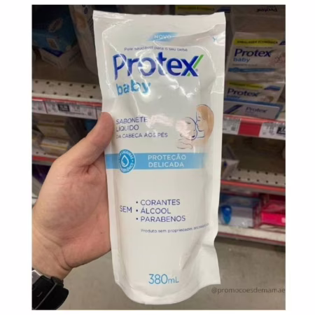 Sabonete Líquido Bebê Protex Baby Delicate Care 380ml