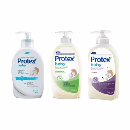 Sabonete Líquido Para Bebê Protex Baby 400ml