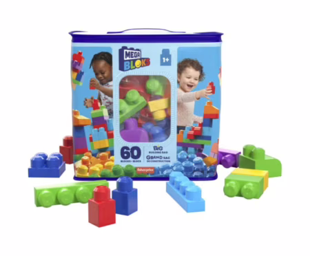 Sacola de Blocos 60 peças - Mega Bloks