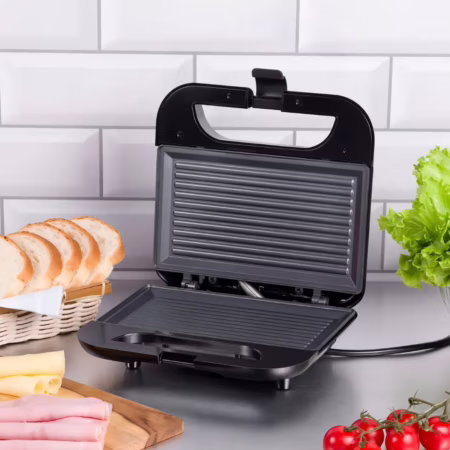 Sanduicheira Grill Elétrico Antiaderente Goo&Go 750W Preto
