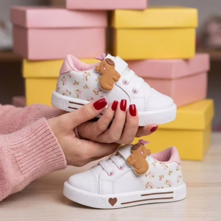 🛍 Tênis Infantil Feminino Capivara