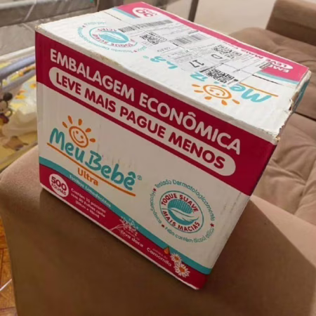 Toalha Umedecida Meu Bebê Ultra 500 Folhas • A