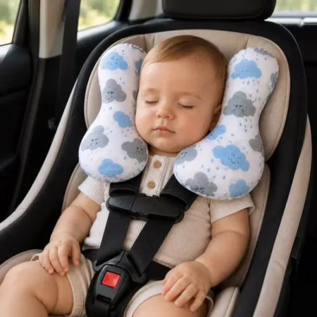 Travesseiro Nuvem Para Bebê (Viagem e Carro)