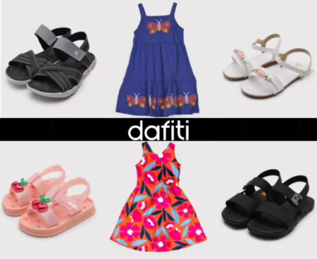 Vestidos e Sandálias com até 50% off na Dafiti 🎁