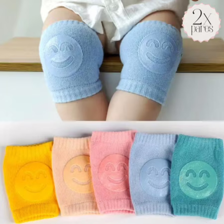 1/2/3 Pares Joelheira Bebe Engatinhar Infantil Proteção Para Joelhos