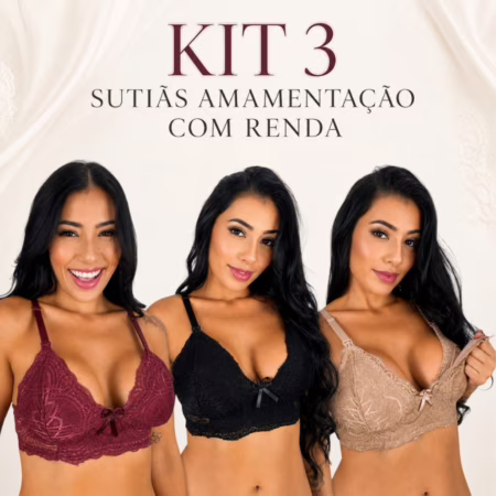 3 SUTIÃS DE AMAMENTAÇÃO POR ESSE PRECINHO!🤯😳